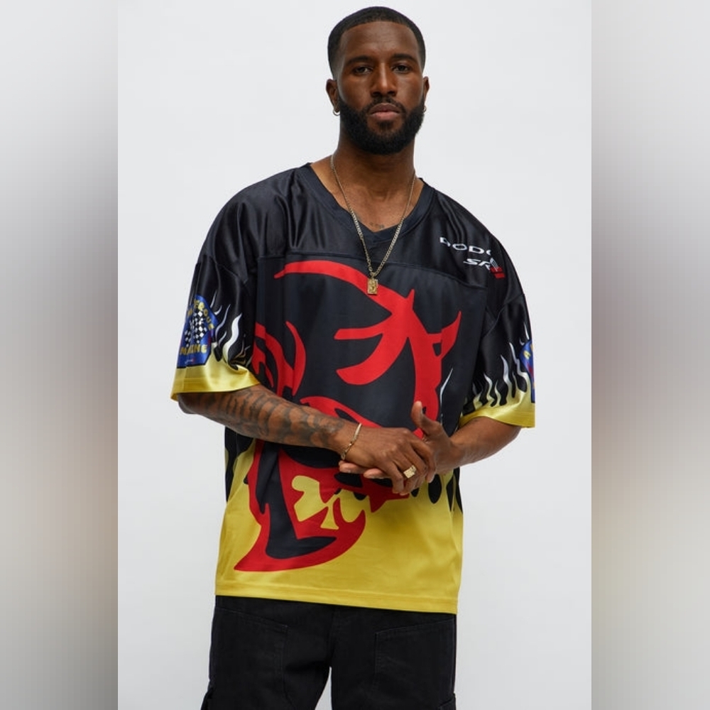 Reason Brand Dodge Hellcat Racing Football Jersey